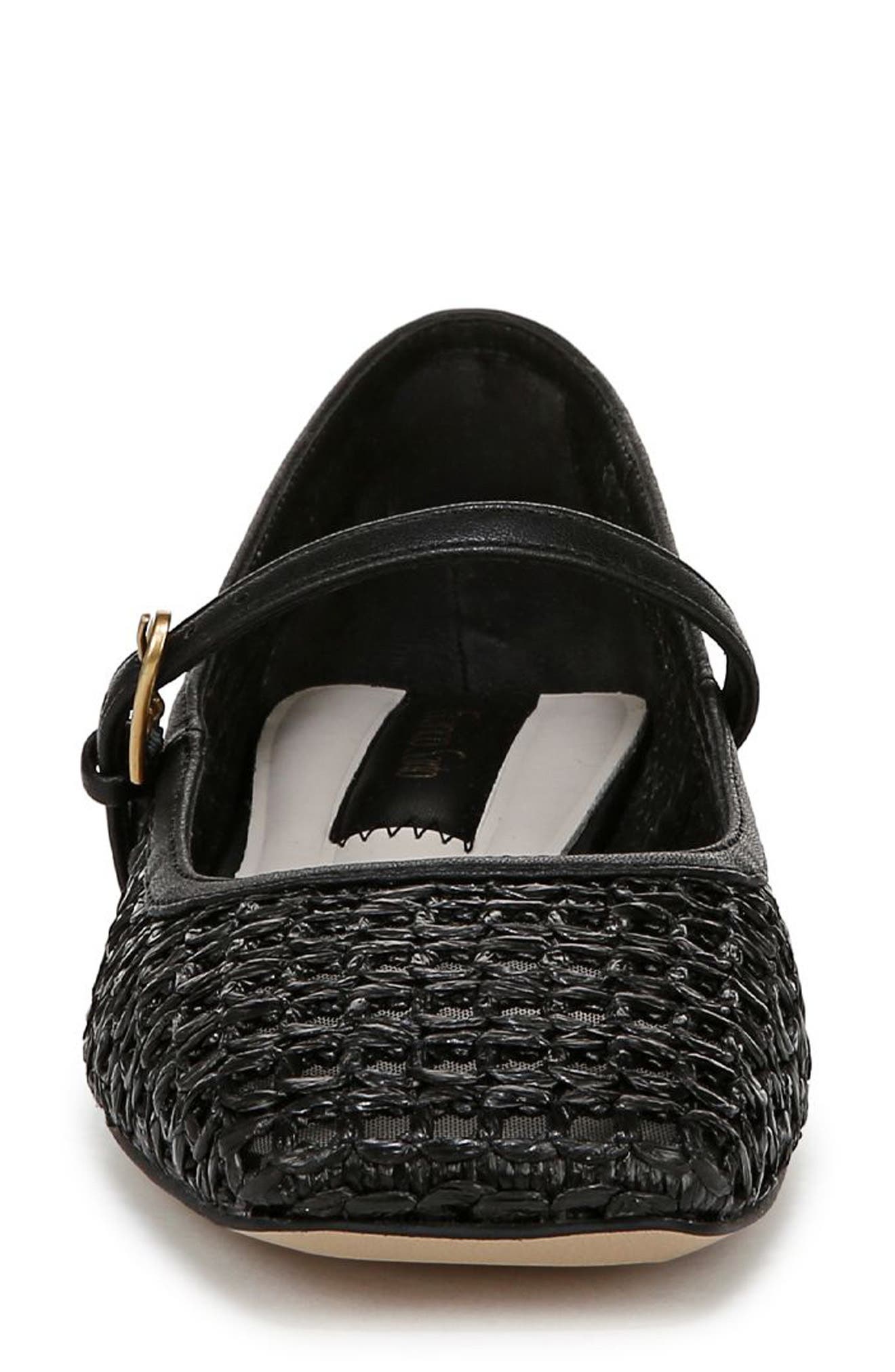 Franco Sarto Tinsley Mary Jane Flat, Alternate, color, Black