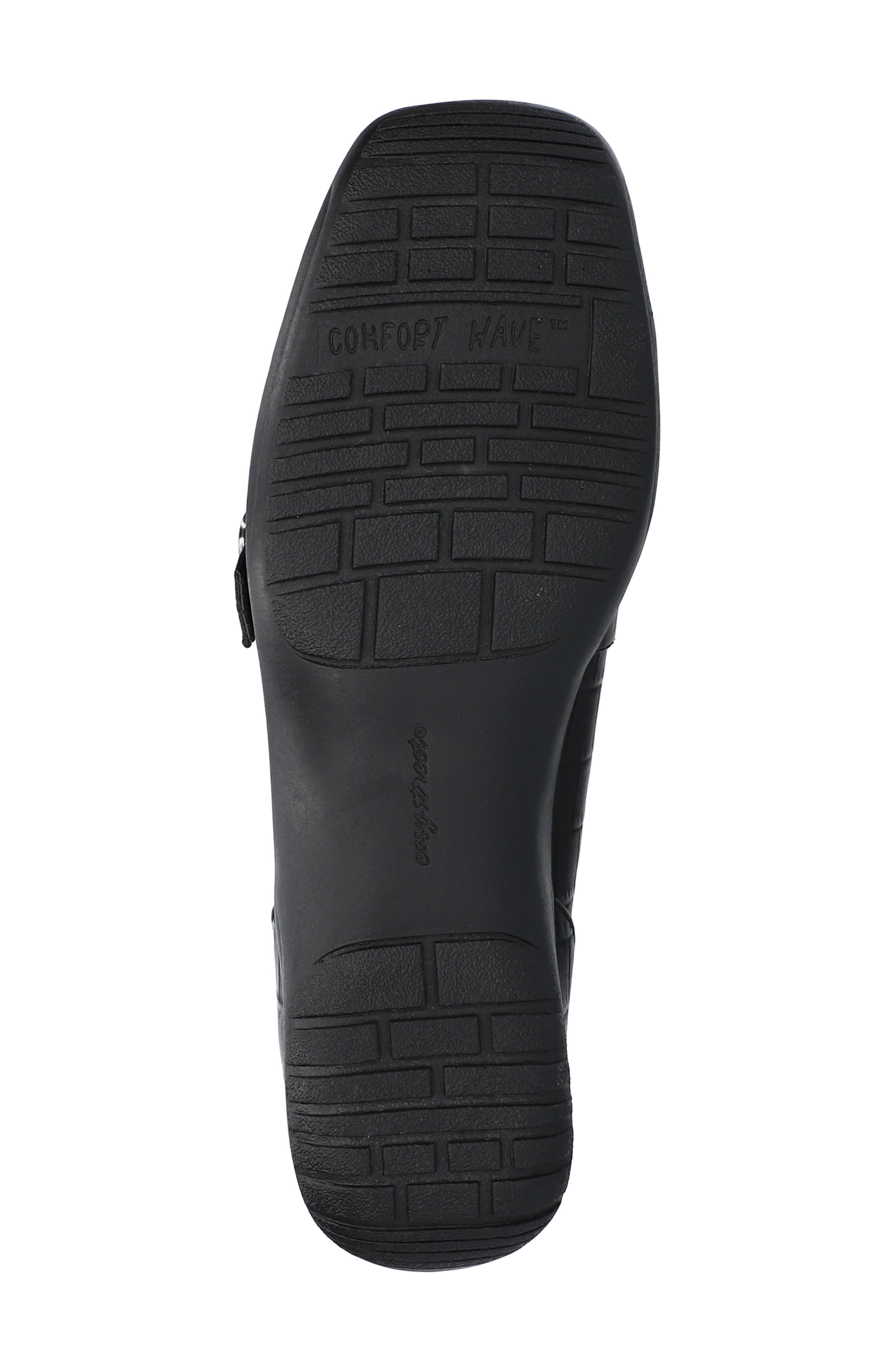 Cinnnamon Comfort Loafer - Multiple Widths Available, Alternate, color, BLACK CROCO