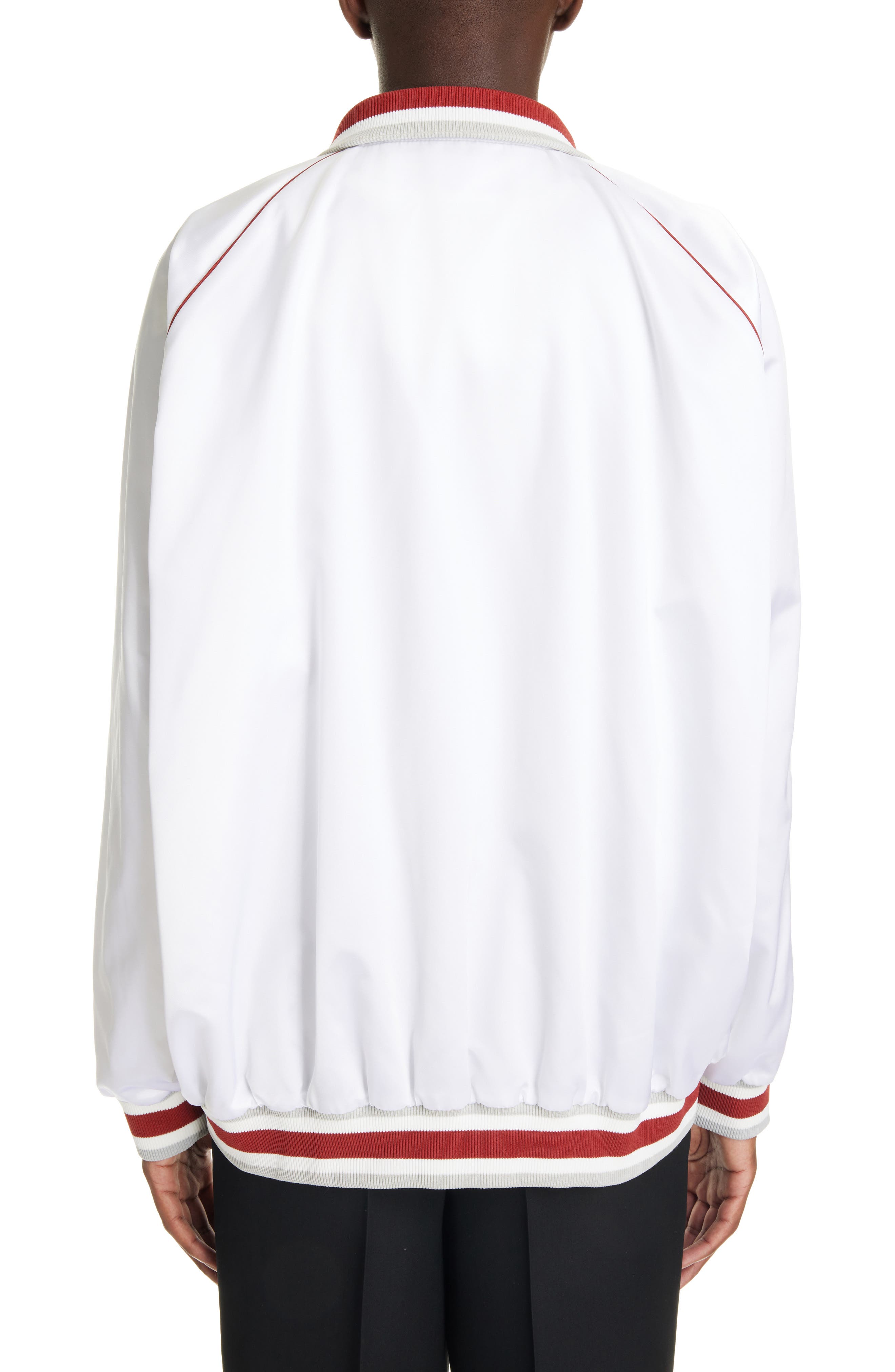 Givenchy Raglan Sleeve Nylon Bomber Jacket (Men) | Nordstromrack