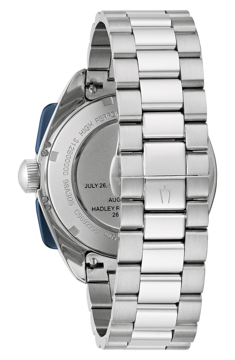 BULOVA Lunar Pilot Chronograph Watch, 43.5mm, Alternate, color,