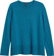 Eileen Fisher Crewneck Wool Sweater