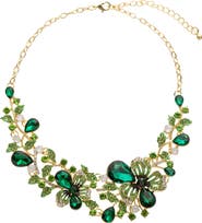 EYE CANDY LOS ANGELES Madison Crystal Statement Necklacce