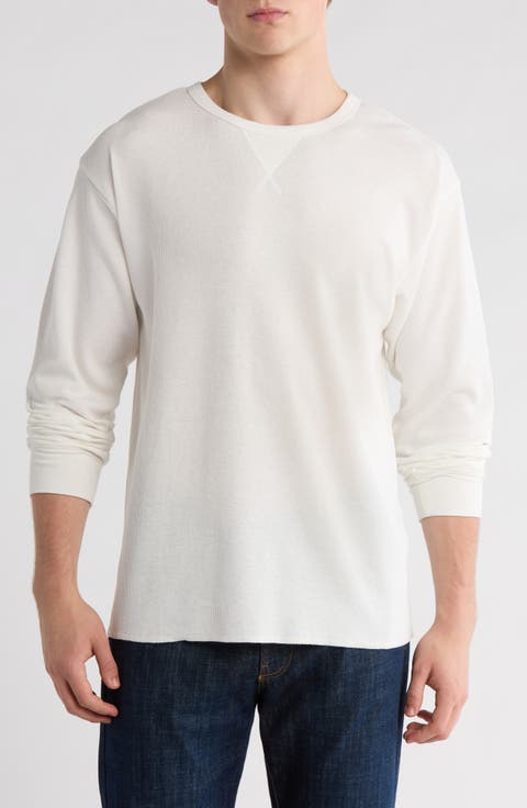 Oversize Crewneck Thermal Top