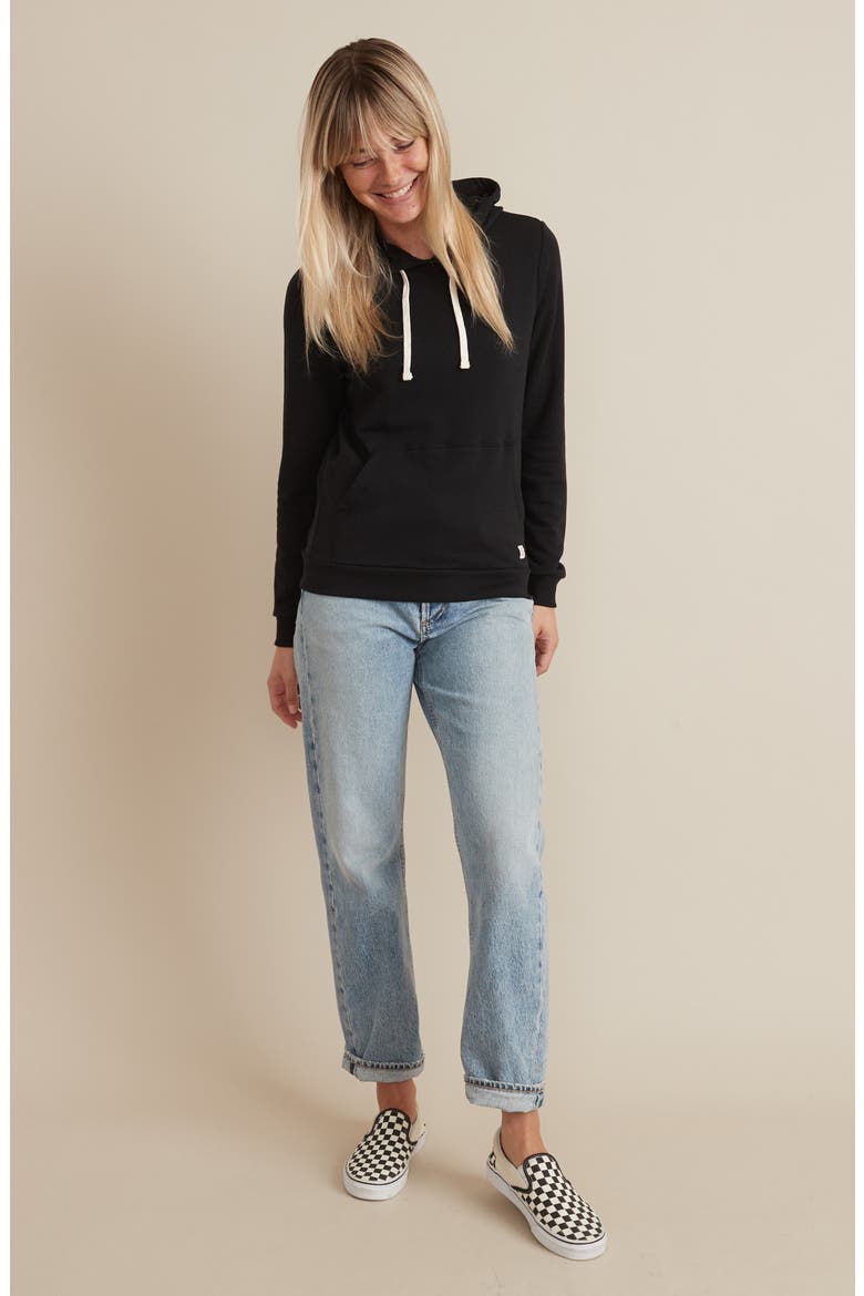 Sunset Hoodie, Alternate, color, BLACK