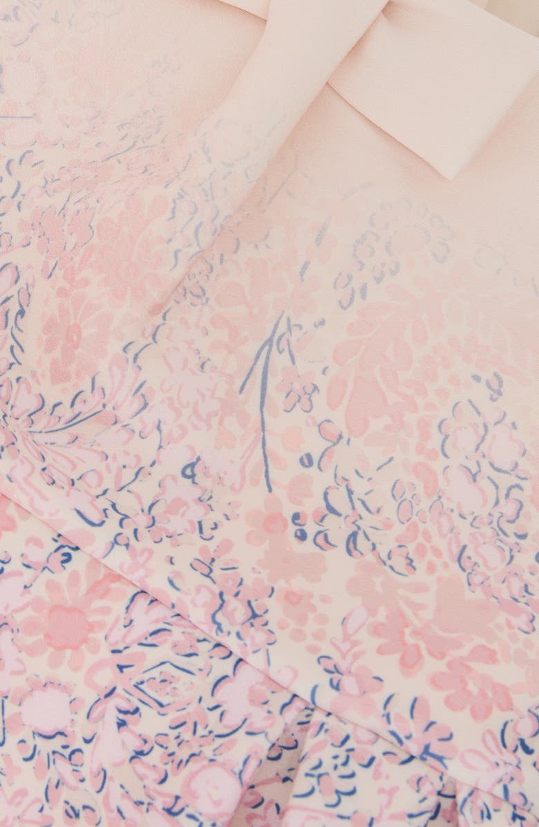 Reiss Ki'ds Gina Sleeveless Dress, Alternate, color, Pink Print