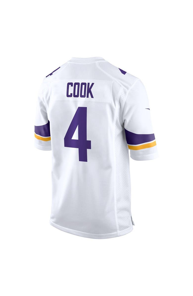 Nike Men's Nike Dalvin Cook White Minnesota Vikings Game Jersey, Alternate, color,