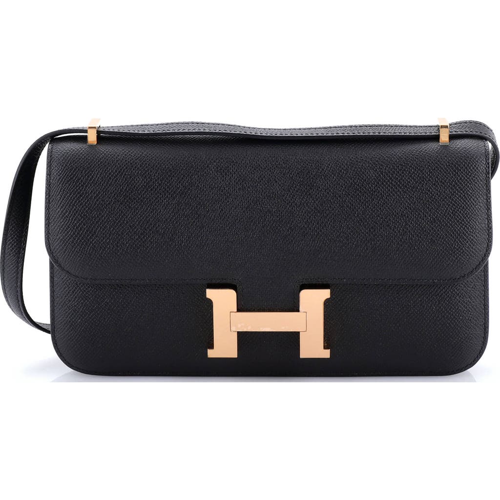 Pre-owned Hermes Hermes Constance Elan Nm Bag Epsom 25 In Black
