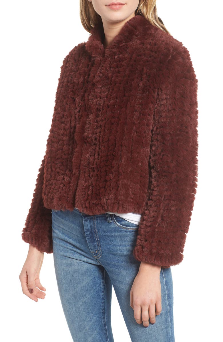Heartloom Rosa Faux Fur Jacket, Alternate, color, 