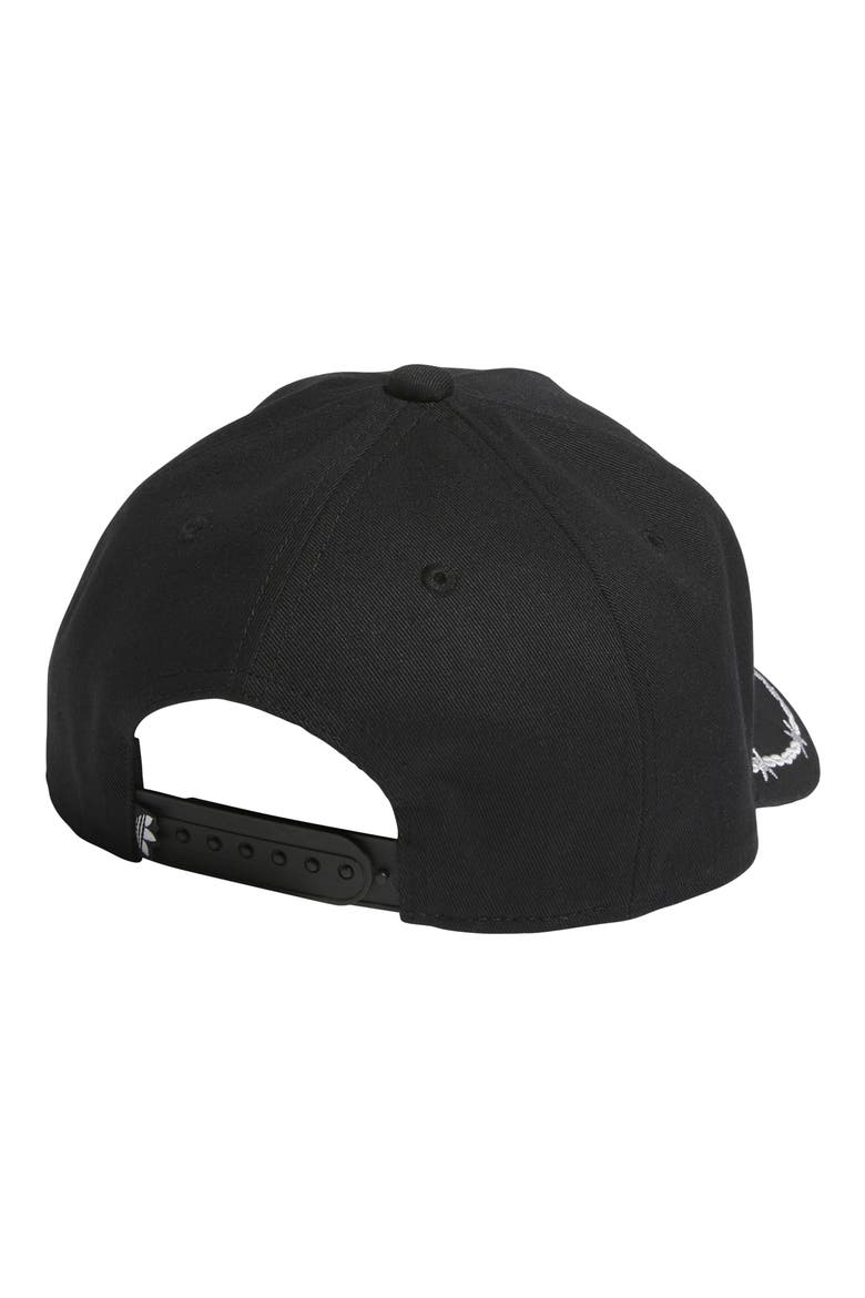 Goth High Crown Baseball Cap, Alternate, color, BLACK