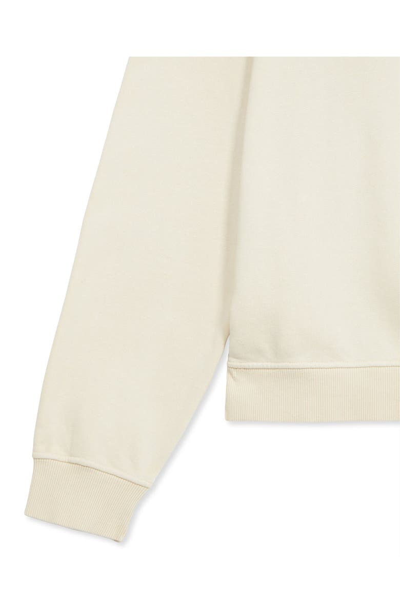 Fortela Woven Zip-Up Sweatshirt, Alternate, color, Ecru