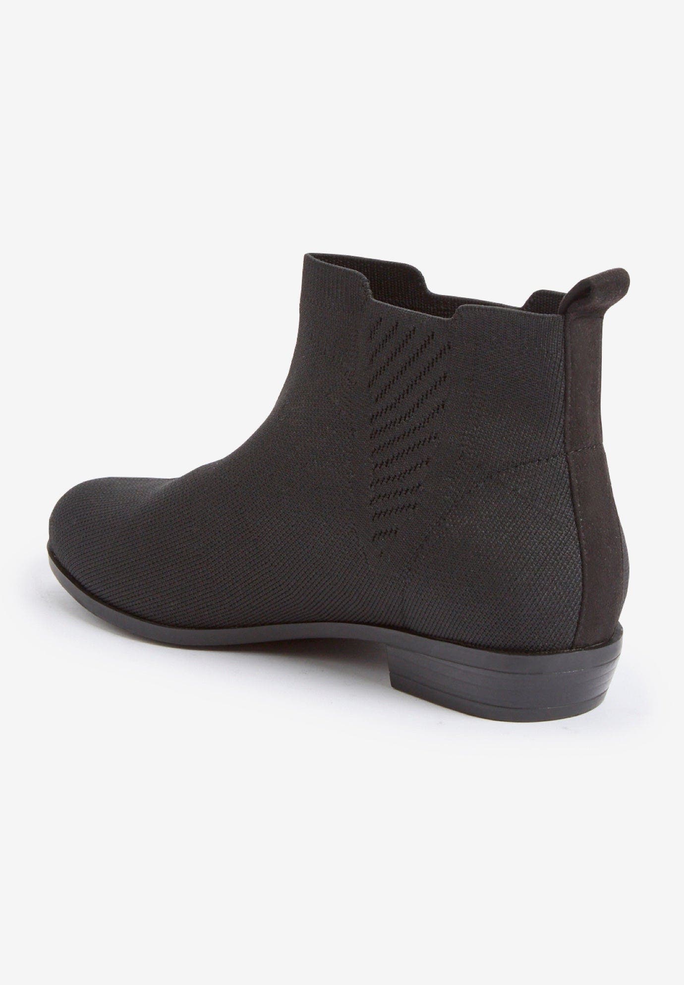 Comfortview The Aspyn Bootie, Alternate, color, Black