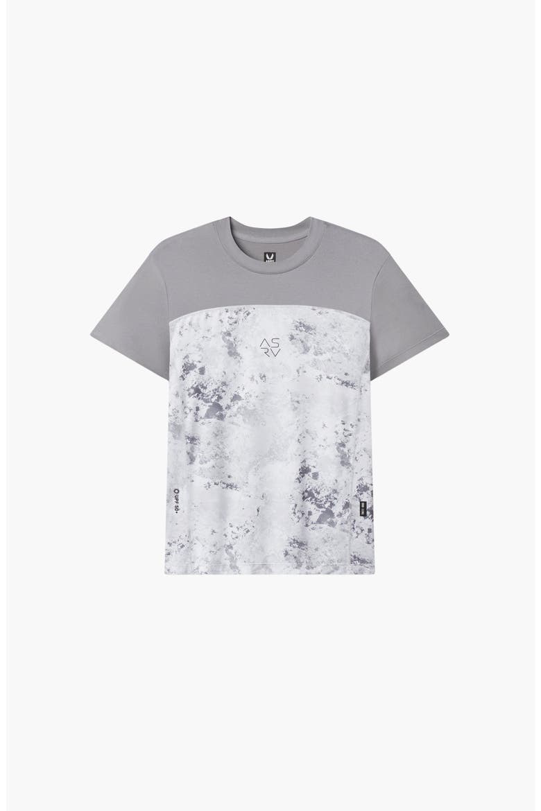 Aerosilver UPF50 Run Tee, Main, color, Sedona Snow Camo