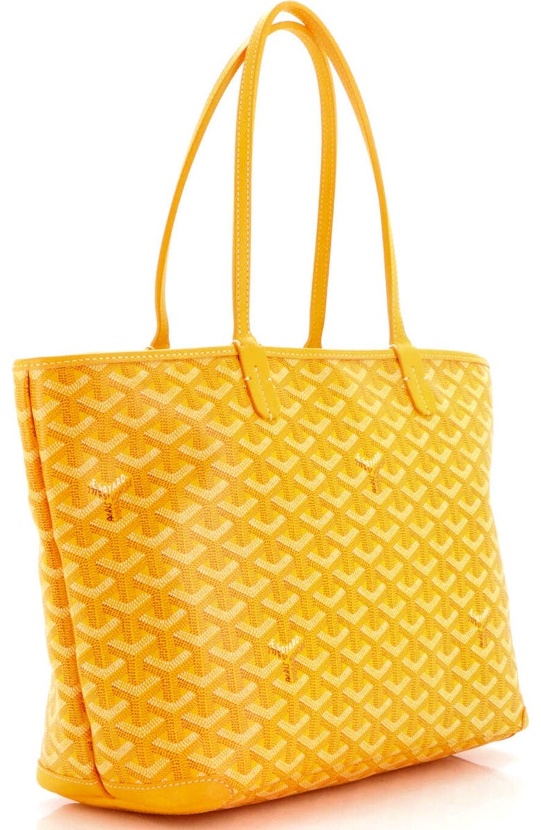 Pre-Owned Goyard Artois Tote Coated Canvas PM, Alternate, color, Yellow