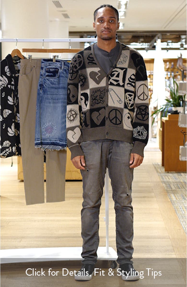 Barker Cotton Jacquard Cardigan, sales video thumbnail