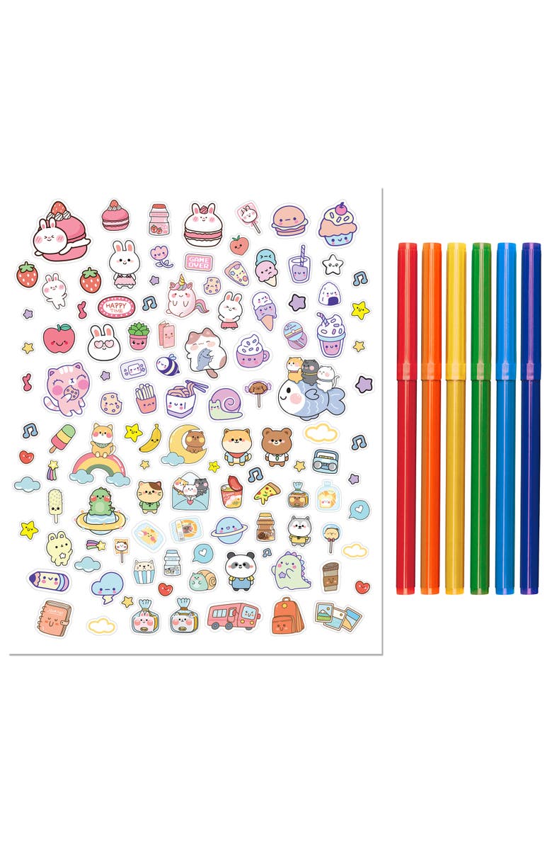 KALEIDOSCOPE Wonderland Coloring & Activity Set, Alternate, color, Multicolored