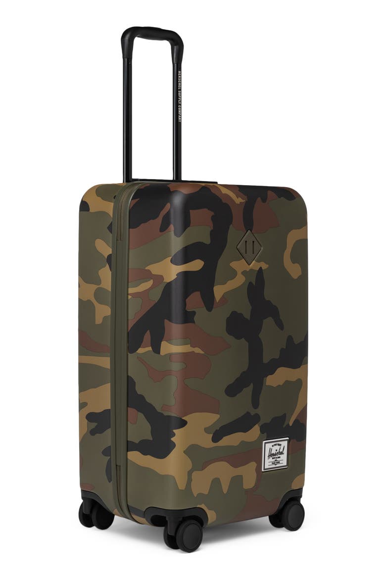 Heritage™ Hardshell Medium Luggage, Alternate, color, WOODLAND CAMO