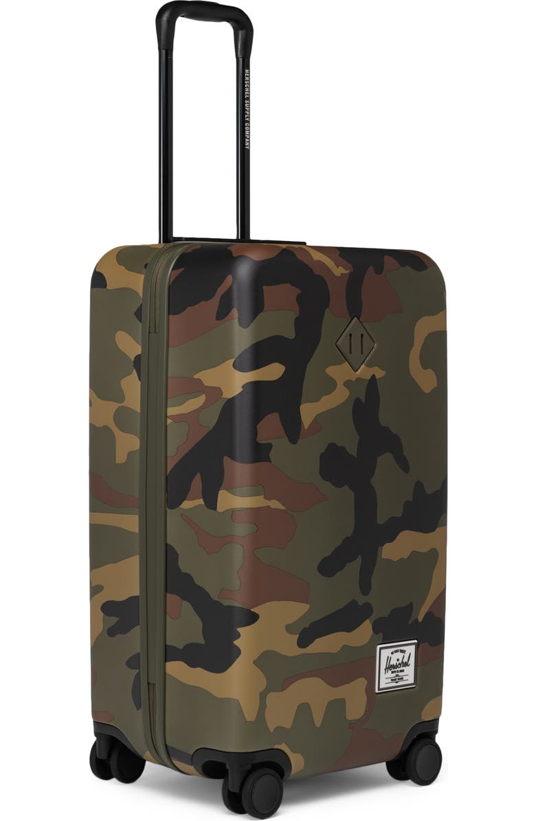 Herschel Supply Co. Heritage<sup>™</sup> Hardshell Medium Luggage, Alternate, color, Woodland Camo