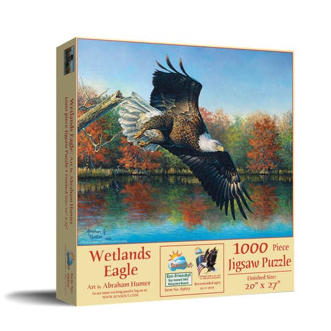Wetlands Eagle 1000 piece Jigsaw Puzzle for Adults