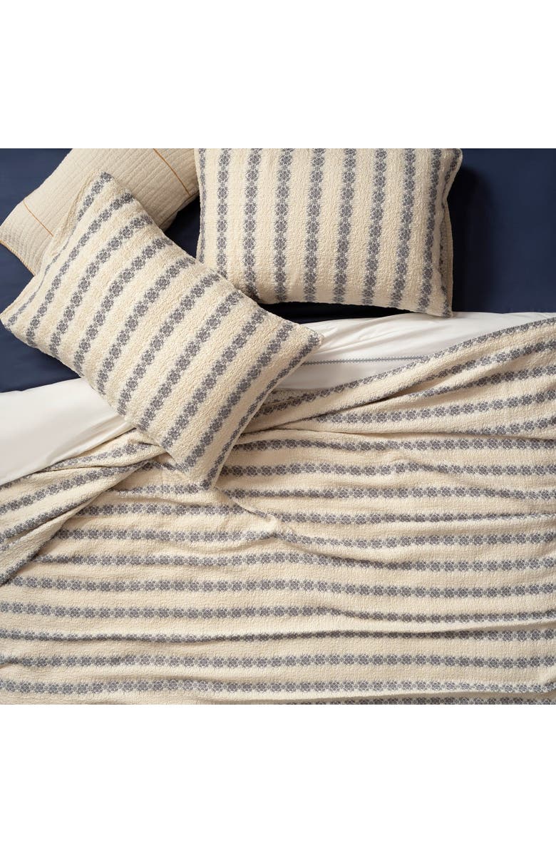 Zsa Zsa Zsu Costa Jacquard King Size 100% Cotton Bedspread Set 110X102 In, Alternate, color, Beige