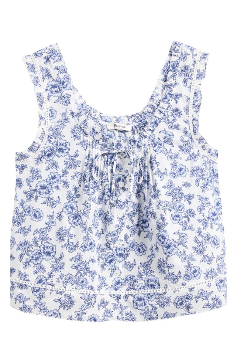 Madewell The Leah Top, Main, color, Sky Blue
