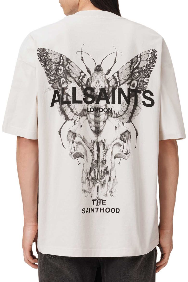 Hallis Graphic T-Shirt, Alternate, color, DUSK WHITE