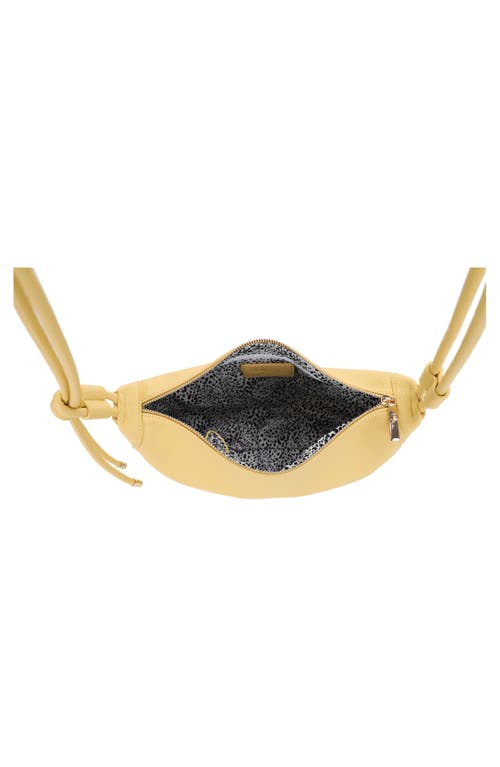 Mali + Lili Aria Recycled Vegan Leather Shoulder Bag In Butter