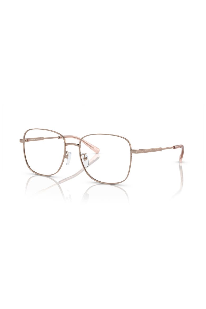 56mm Square optical glasses, Main, color, Pink