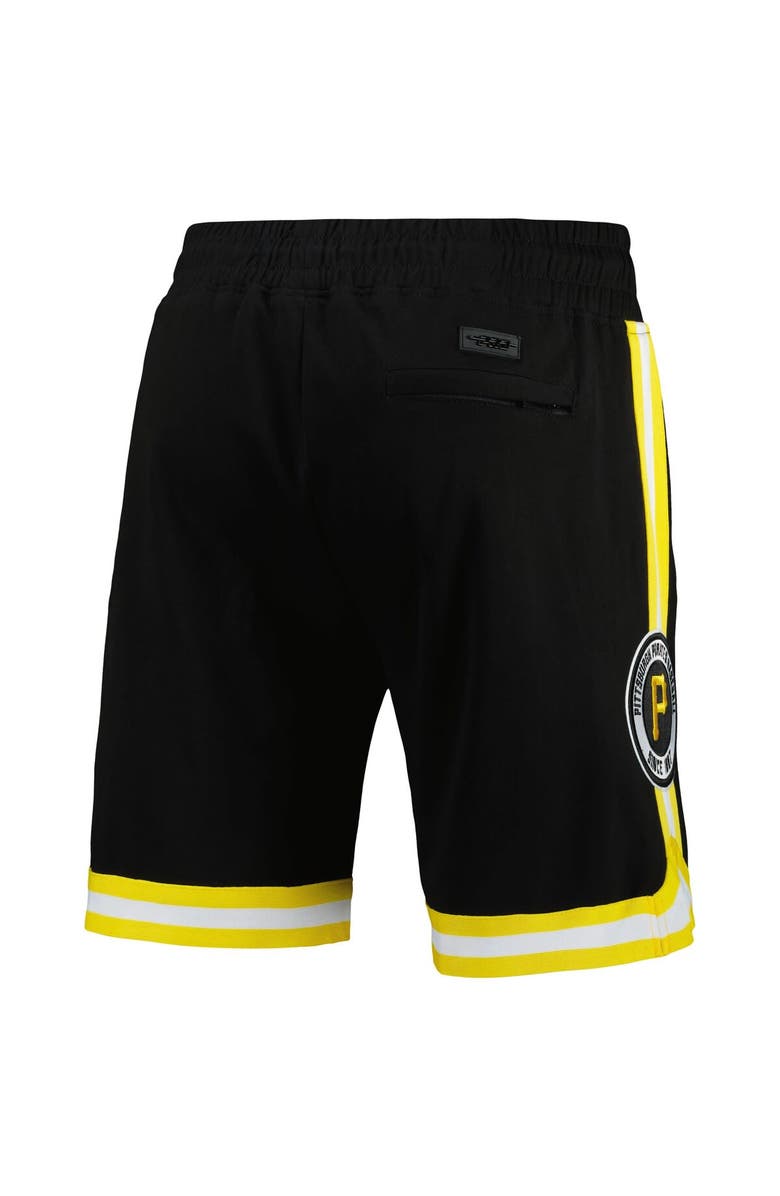 PRO STANDARD Men's Pro Standard Black Pittsburgh Pirates Team Shorts, Alternate, color, 