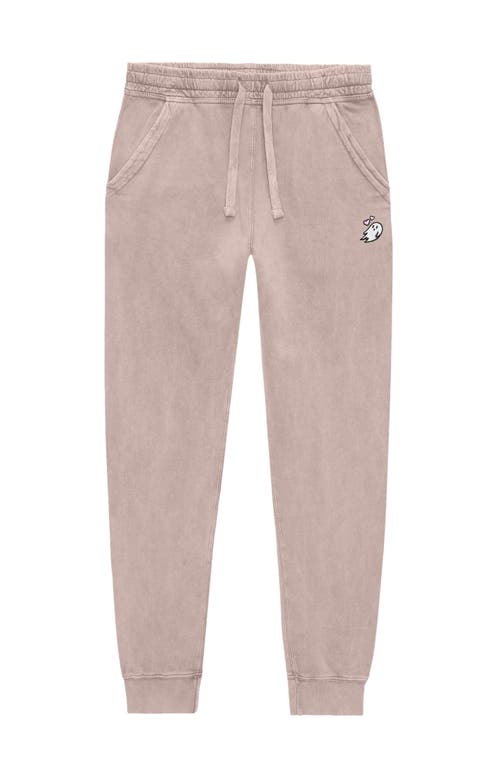 Dalix Womens Heartly Ghost Midweight Washed Jogger Pant