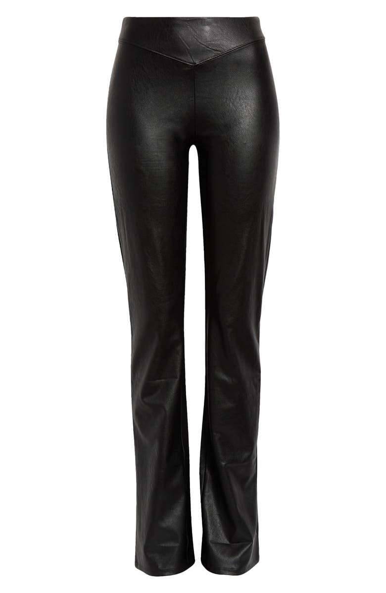 Naked Wardrobe Faux the Love of Bootcut Pants, Alternate, color, 