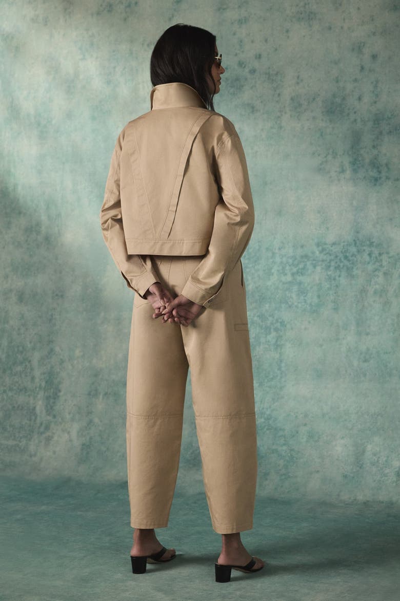 Utility Trouser Pant, Alternate, color, ALMOND