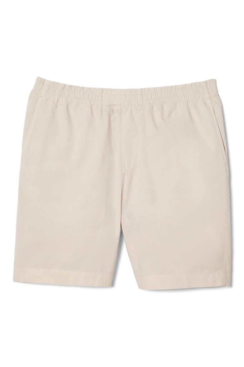 Relaxed Twill Drawstring Shorts, Main, color, K8E ECO BEIGE