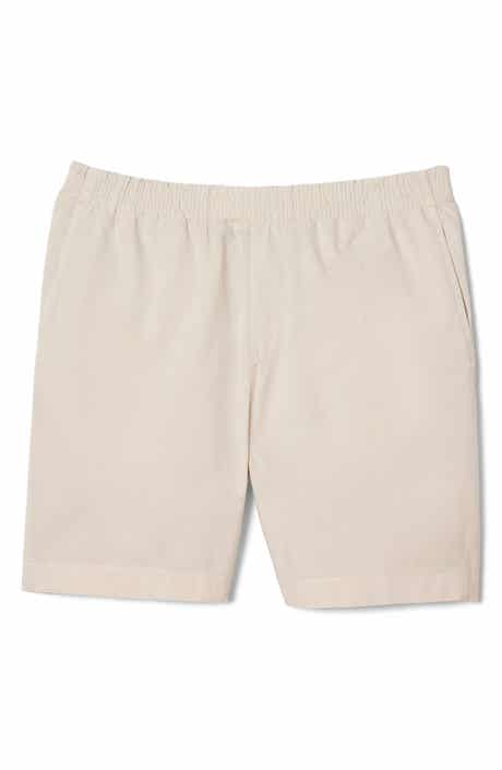 Relaxed Twill Drawstring Shorts