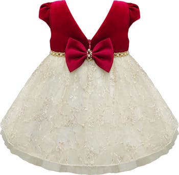 Mixed Media Party Dress