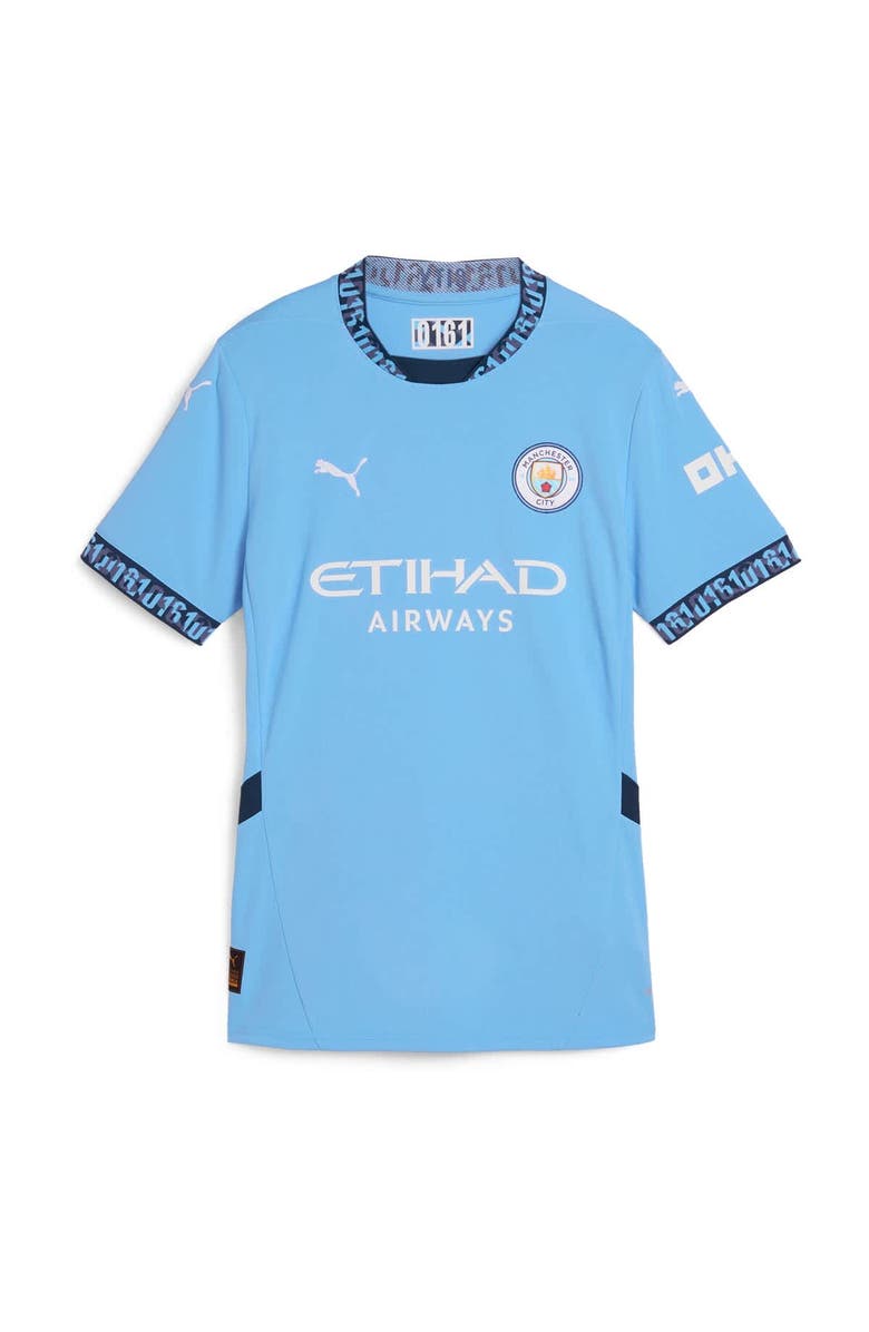PUMA Women's Puma Erling Haaland Light Blue Manchester City 2024/25 Home Replica Player Jersey, Alternate, color, 