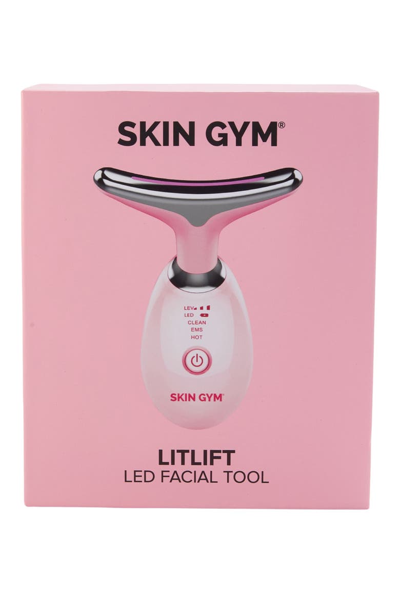 LitLift LED Facial Tool, Alternate, color, PINK
