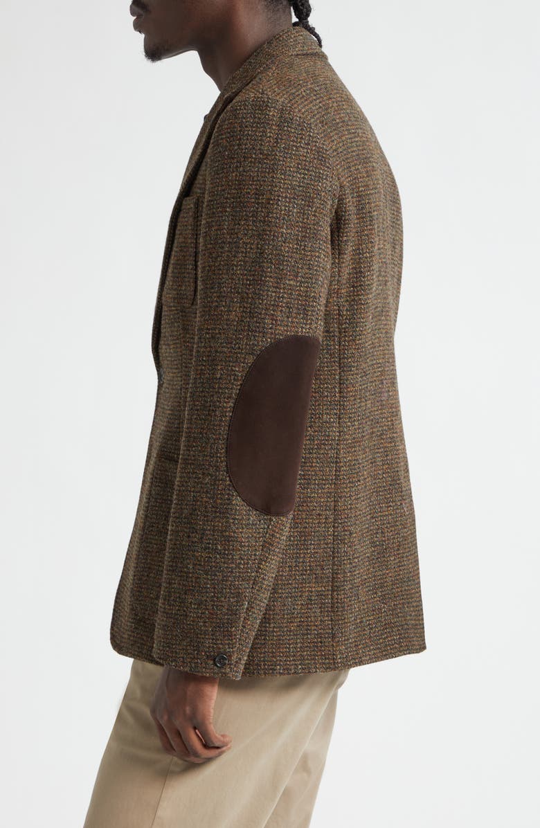 Noah Harris Tweed Wool Sack Jacket, Alternate, color, Multi Brown