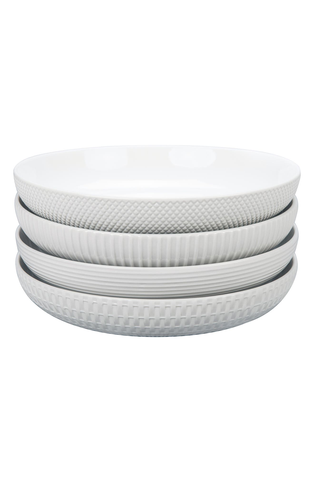 BIA Cordon Bleu Set of 4 Textured Dinner Bowls