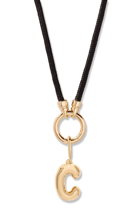 Kai Initial Charm Necklace