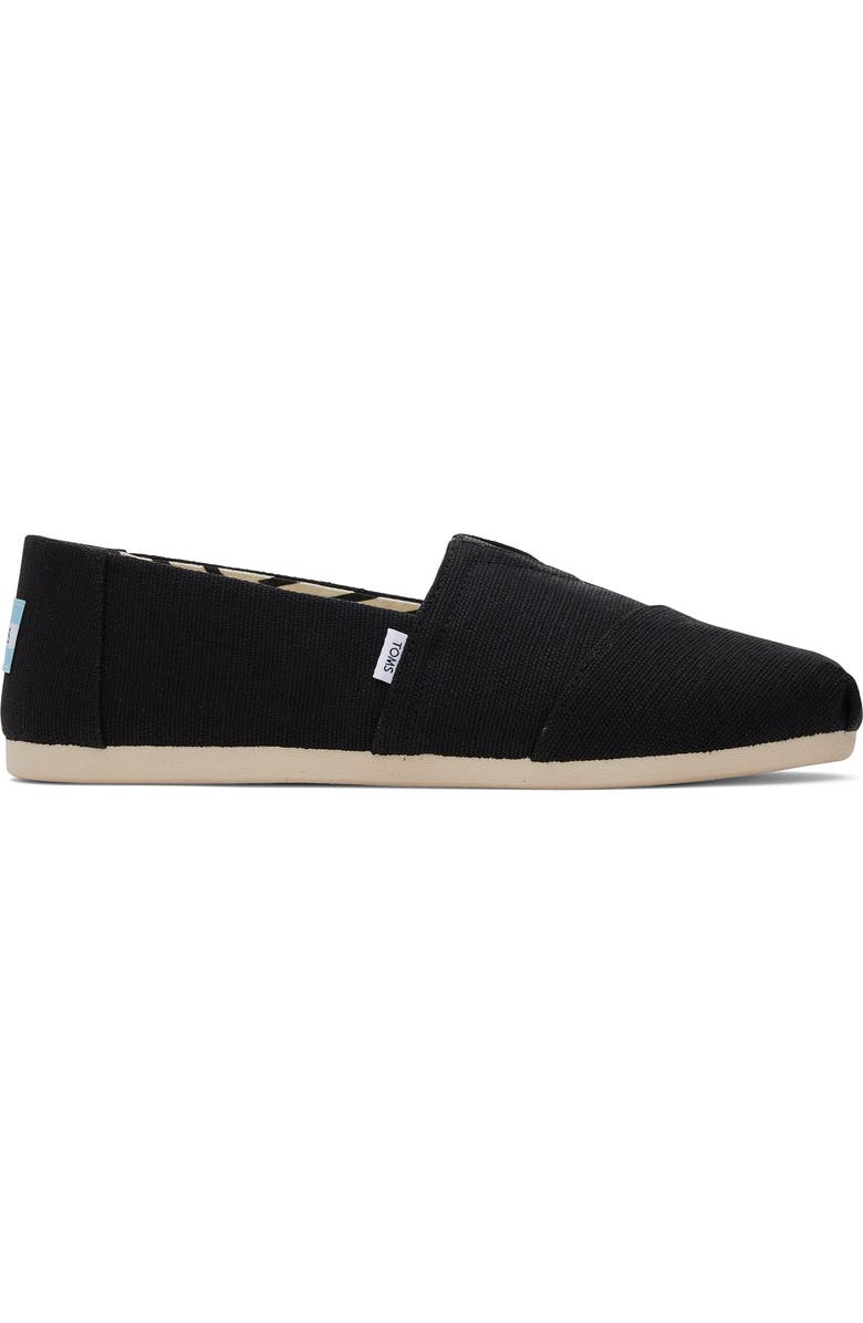 TOMS Alpargata 3.0 Slip-On Sneaker, Alternate, color, Black/ Tan