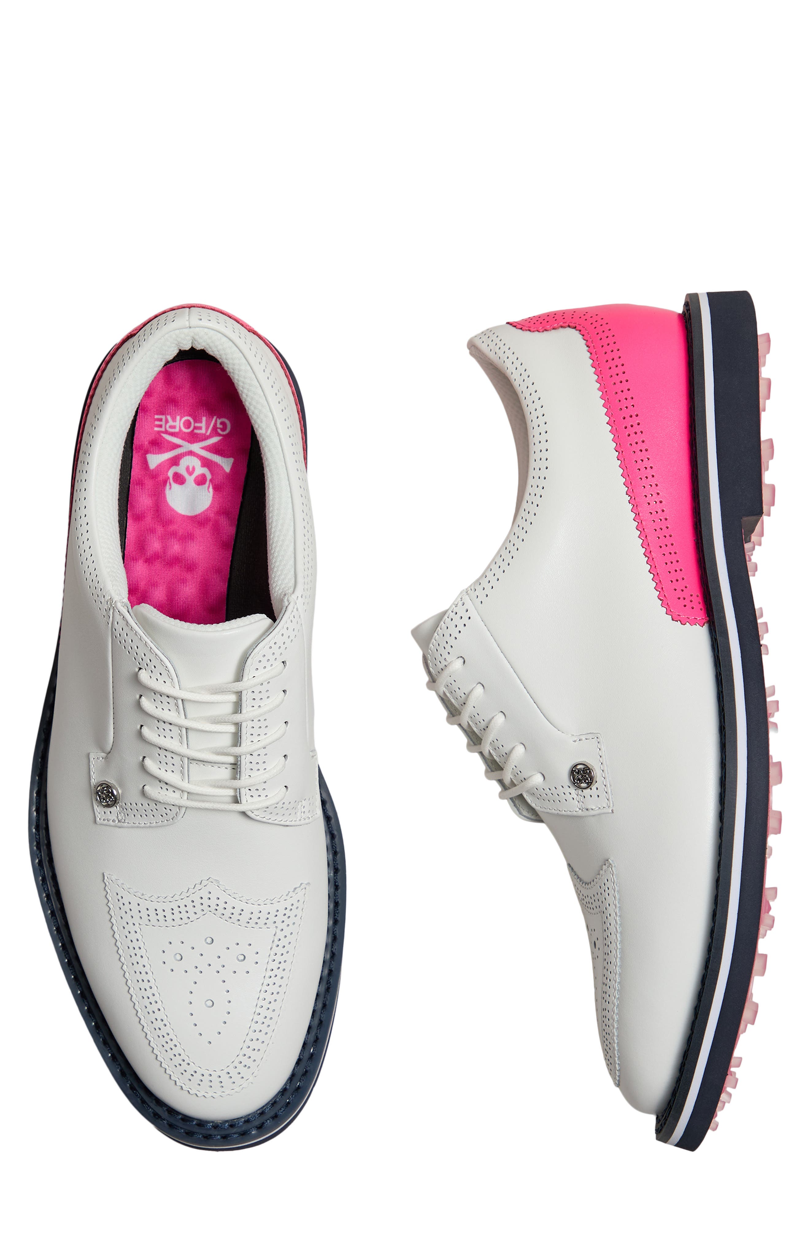 G/FORE Gallivanter Brogue Golf Shoe, Alternate, color, 
