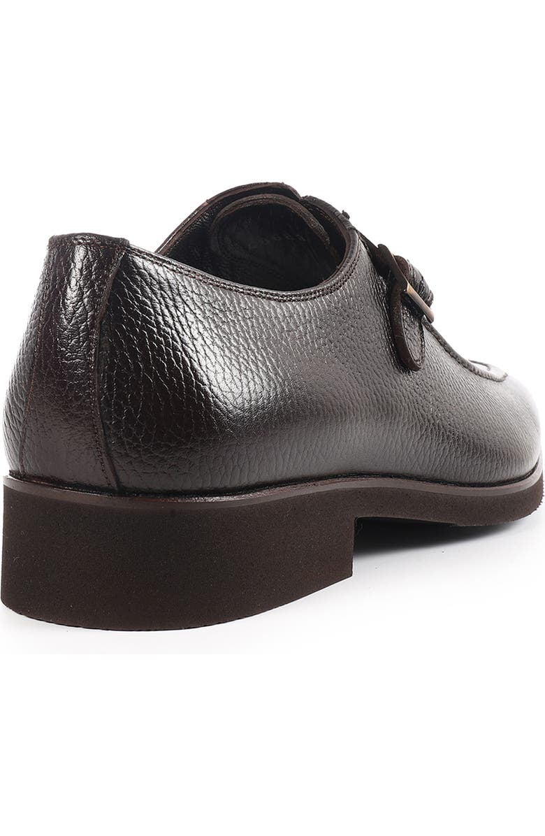 VELLAPAIS Voyage Apron Toe Loafer, Alternate, color, Dark Brown