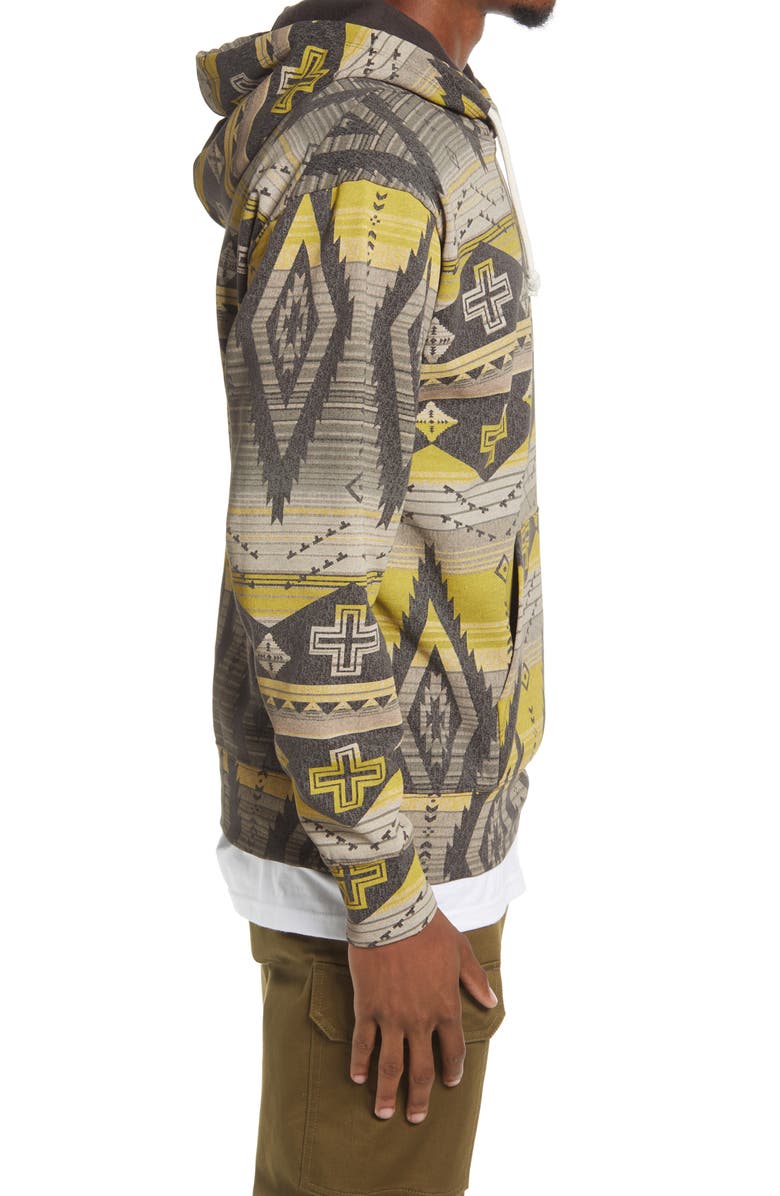 BP. Print Fleece Hoodie, Alternate, color, 