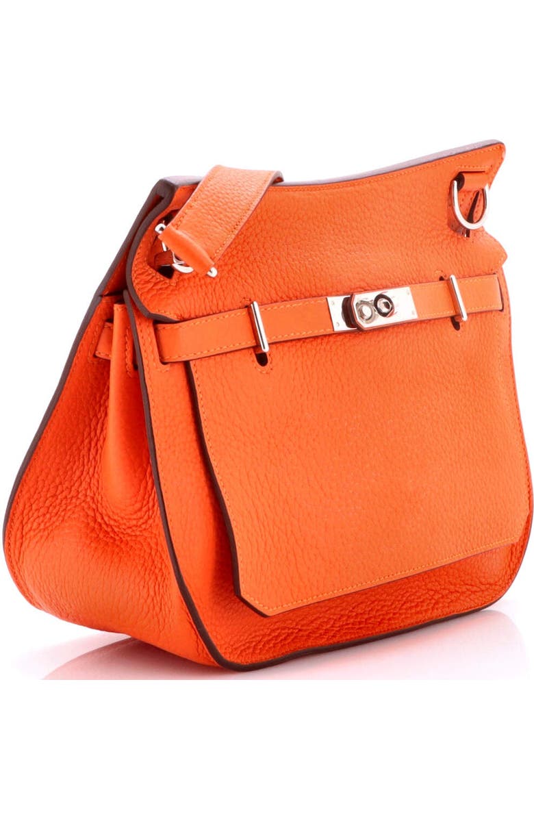 Pre-Owned Hermes Jypsiere Bag Clemence 28, Alternate, color, Feu