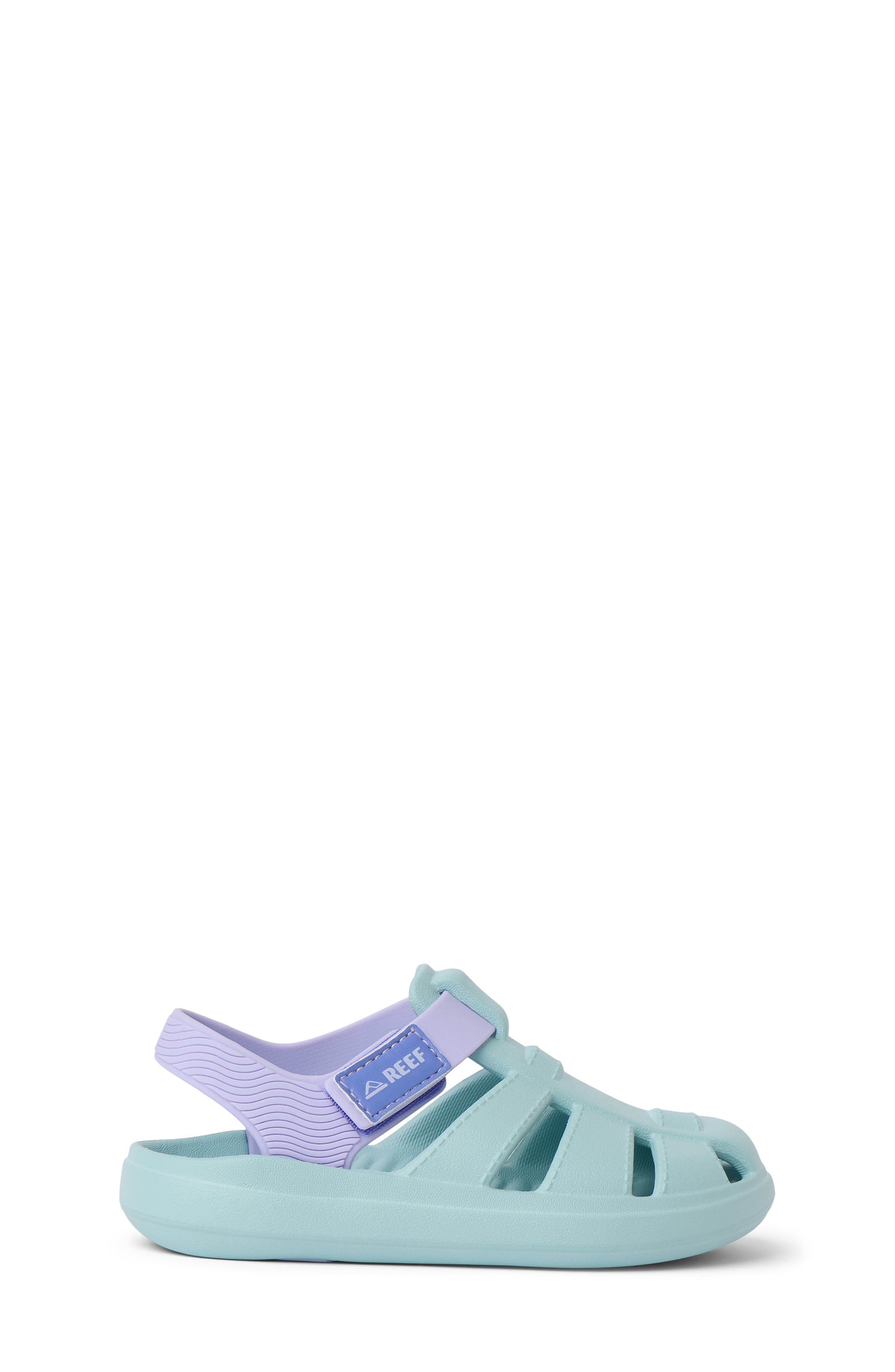 Reef Kids' Totally Beachin' Sandal, Alternate, color, Glitter Blue