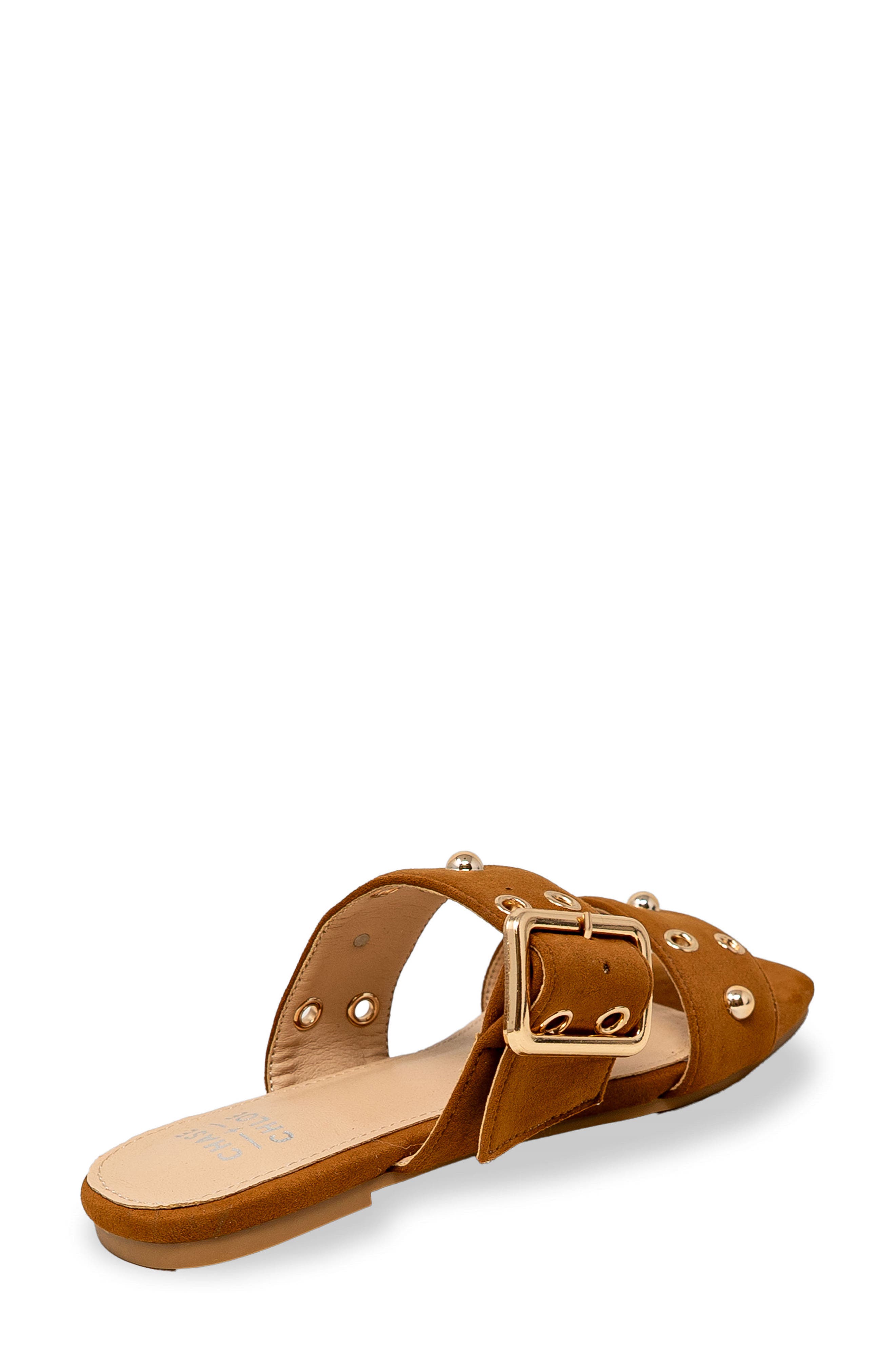 Eve Double Strap Slide Sandal, Alternate, color, TAN SUEDE