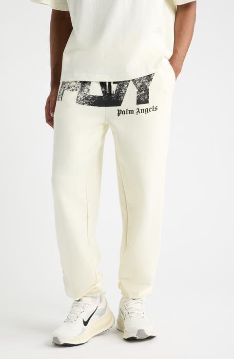 Logo Print Oversize Sweatpants