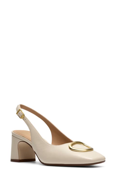 Fernie Square Toe Slingback Pump (Women)