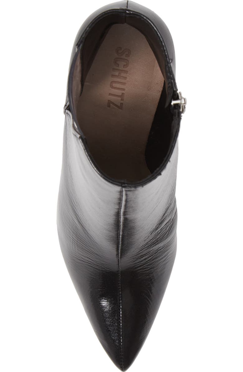 Schutz Adilene Clear Inset Bootie, Alternate, color,