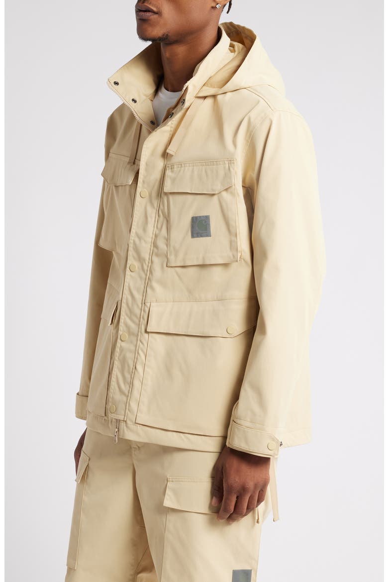 Balto Water Repellent Cargo Jacket, Alternate, color, CORNSILK